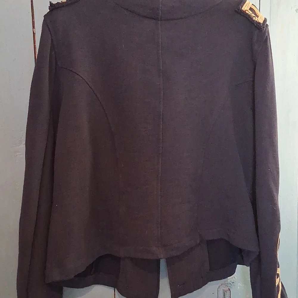 Denim & Supply Ralph Lauren Dark Blue Utility Jacket with Gold Details - Picture 3 of 9